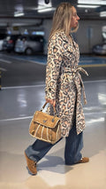 Casaco animal print