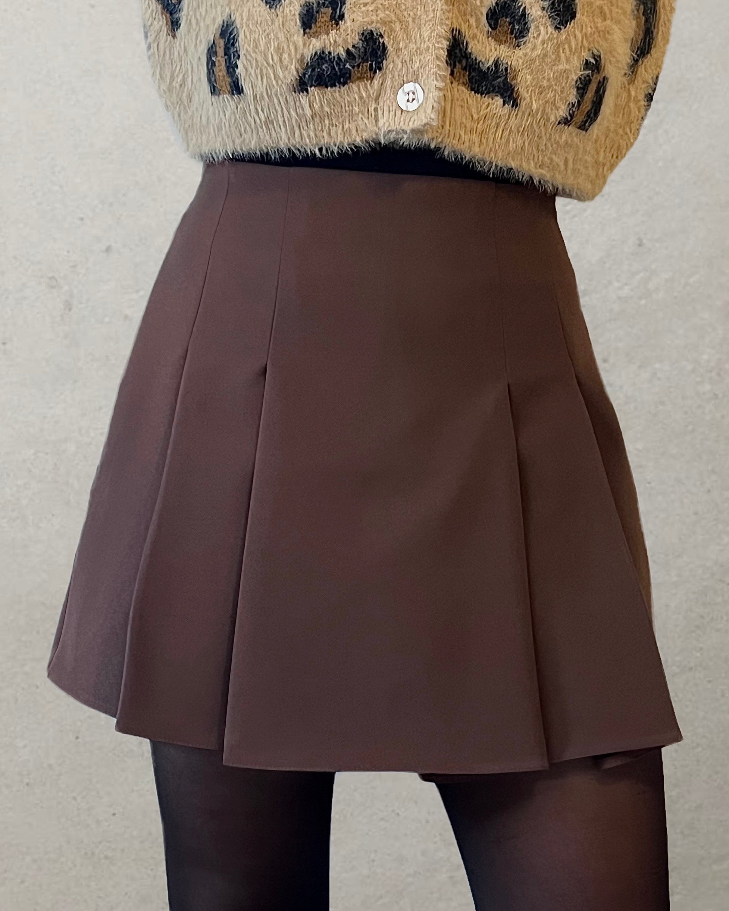 Mini saia pregas